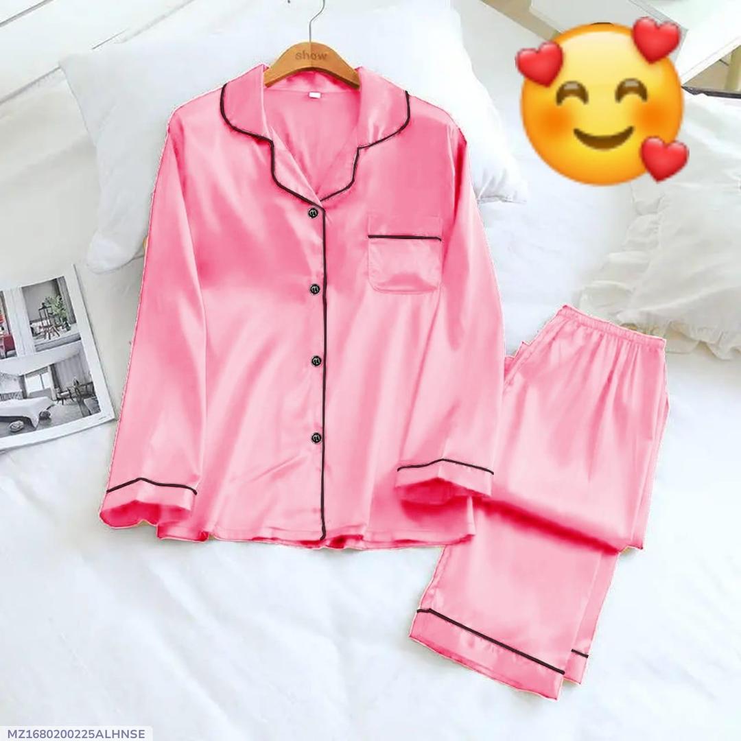 2Pac woman's stitches silk lack work night suit