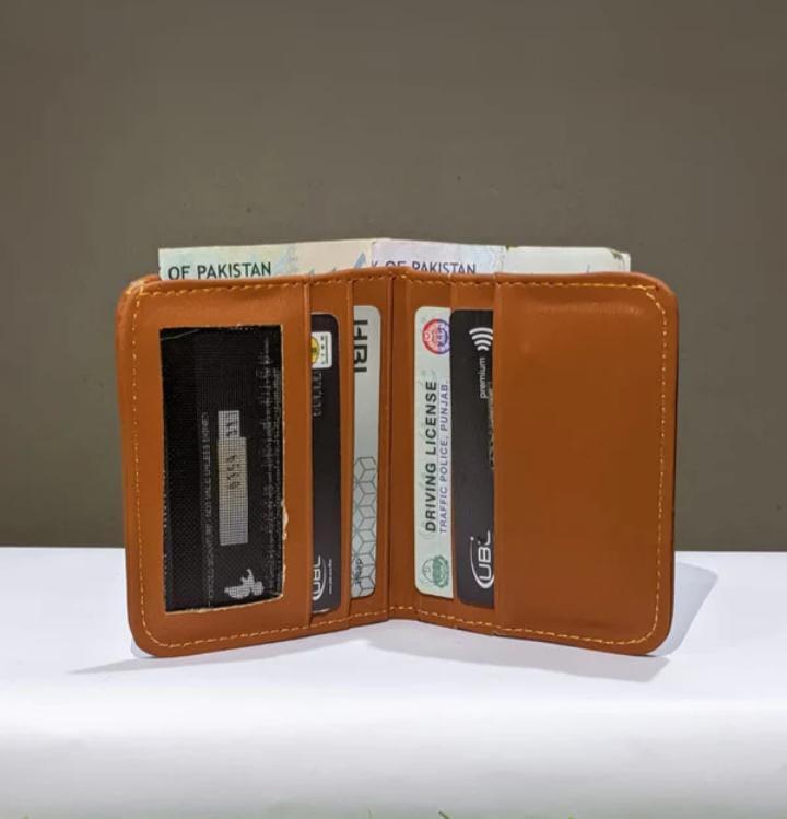 Man's leather wallet