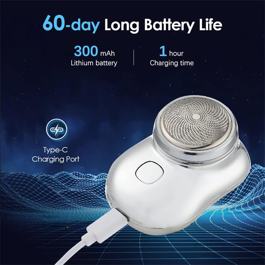 Mini portable electric shaver