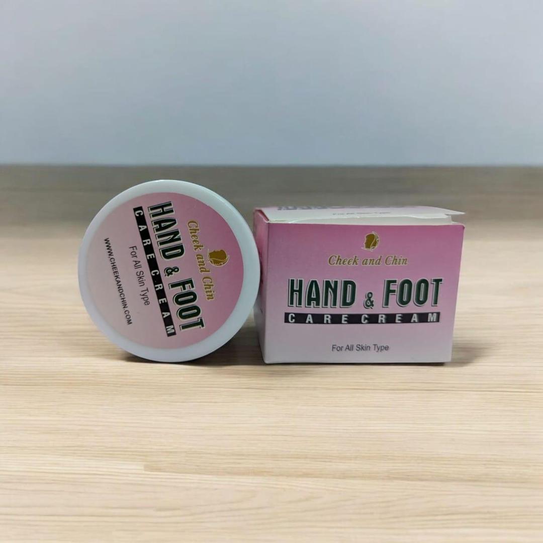 Check and chin hand and foot cream