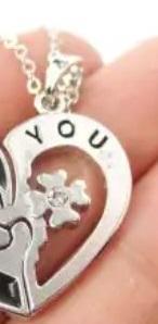 Hart Dasign couples pendent set of 2