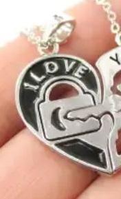 Hart Dasign couples pendent set of 2