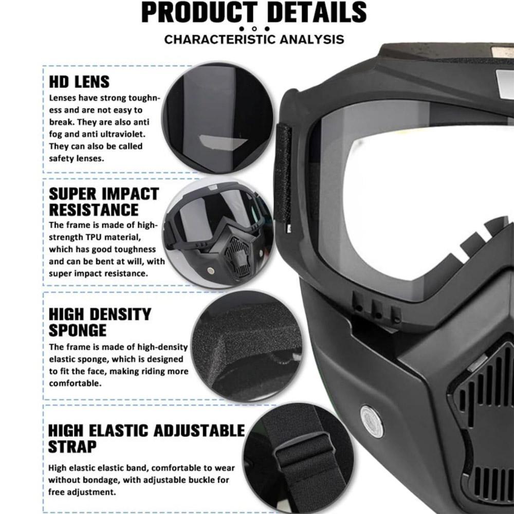 Transparent Glass Durable Black Helmet 1pc Designs for safety and comfort