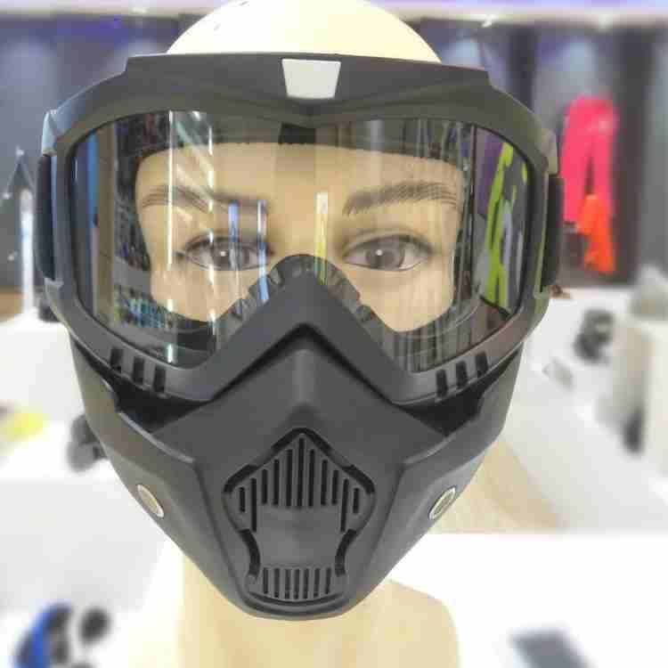 Transparent Glass Durable Black Helmet 1pc Designs for safety and comfort