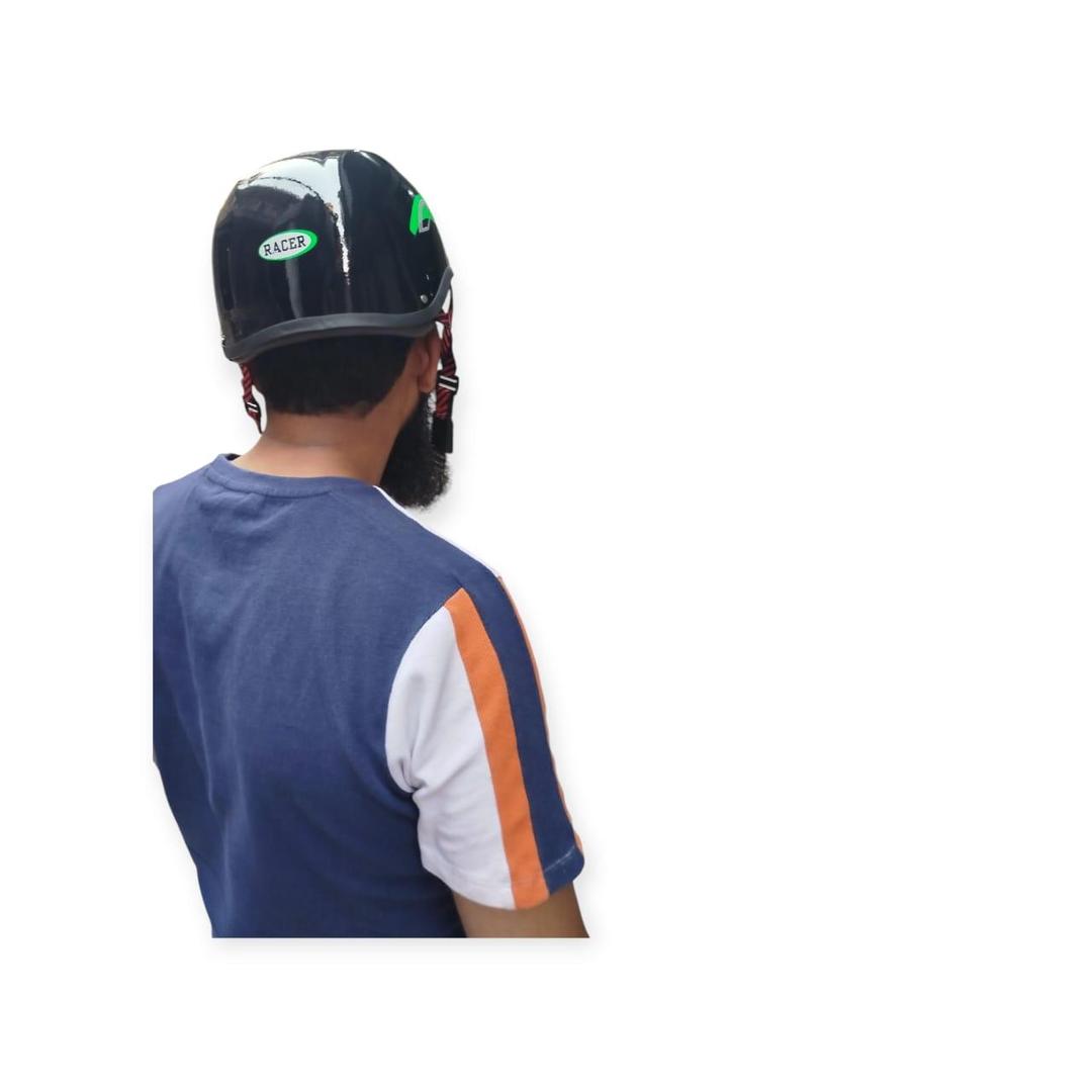 Half face cap helmet for motorcycle