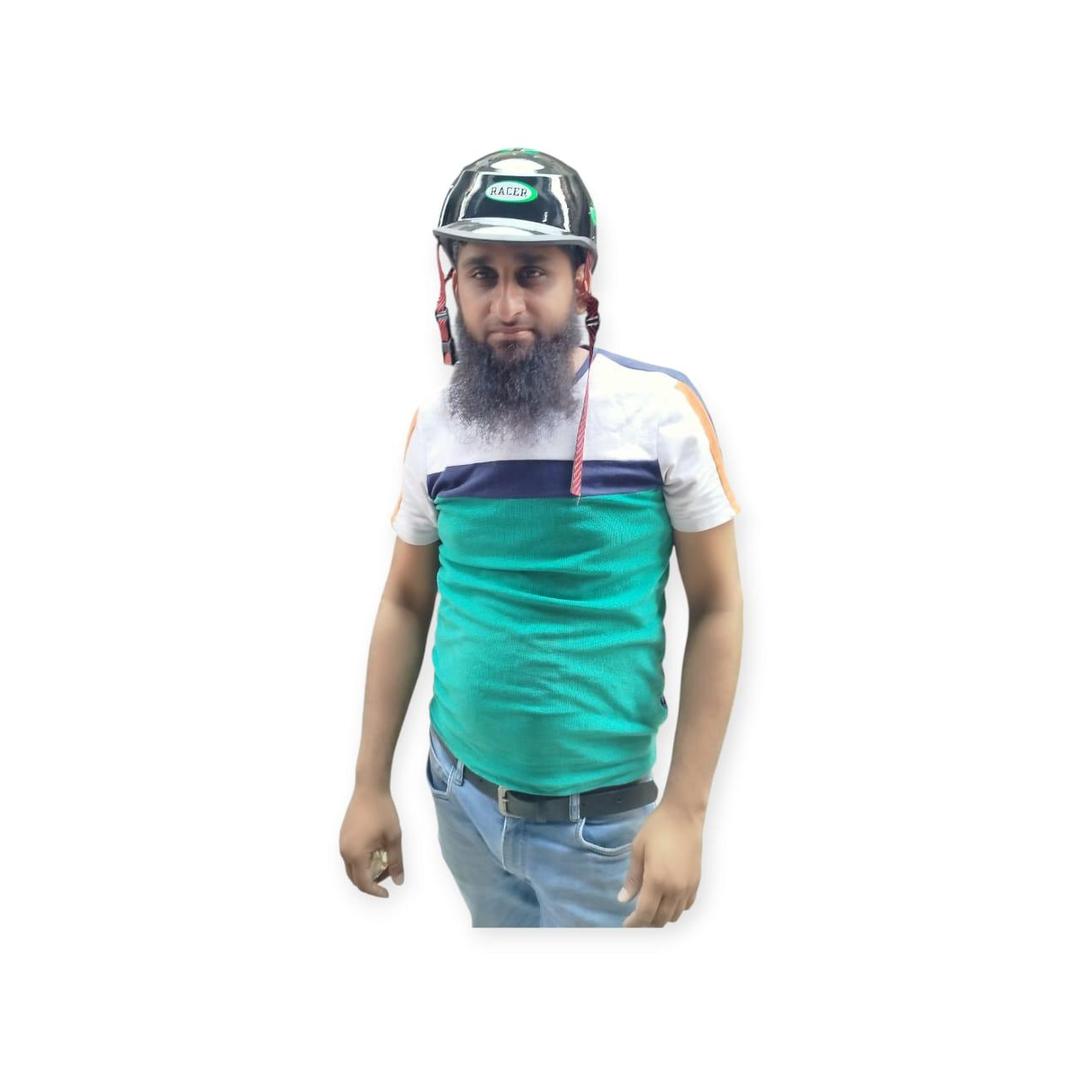 Half face cap helmet for motorcycle