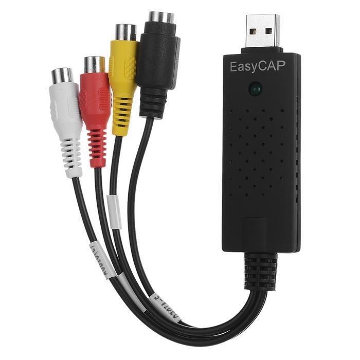 Easy cup USB 2.0 video capture adapter Dvr Tv Dvd vhs video recording device