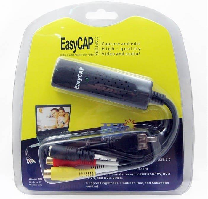 Easy cup USB 2.0 video capture adapter Dvr Tv Dvd vhs video recording device