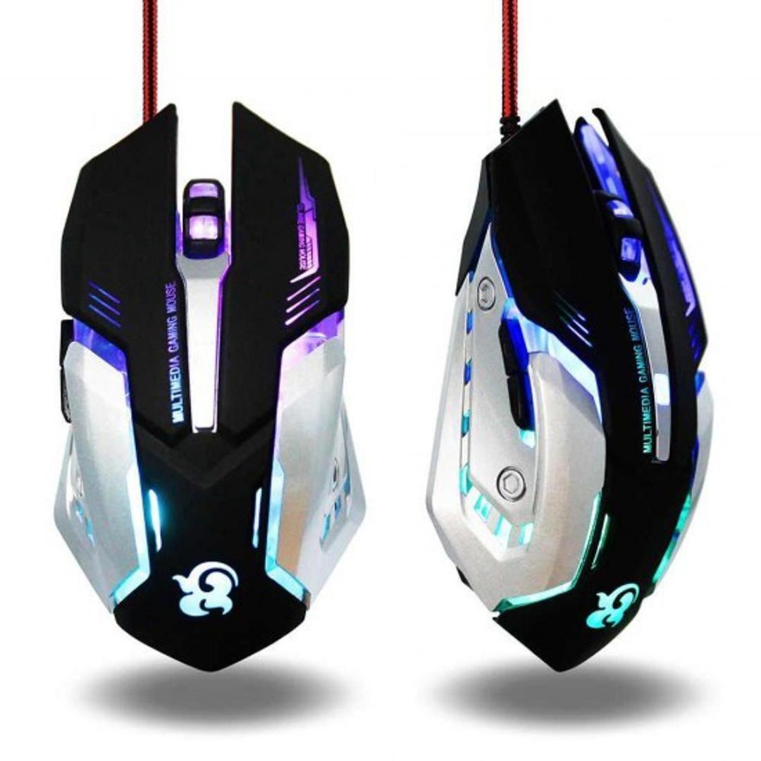 C25 Gaming Aptcal Mouse RGB LED High precision USB wired Ergonomics comfort For PC Game