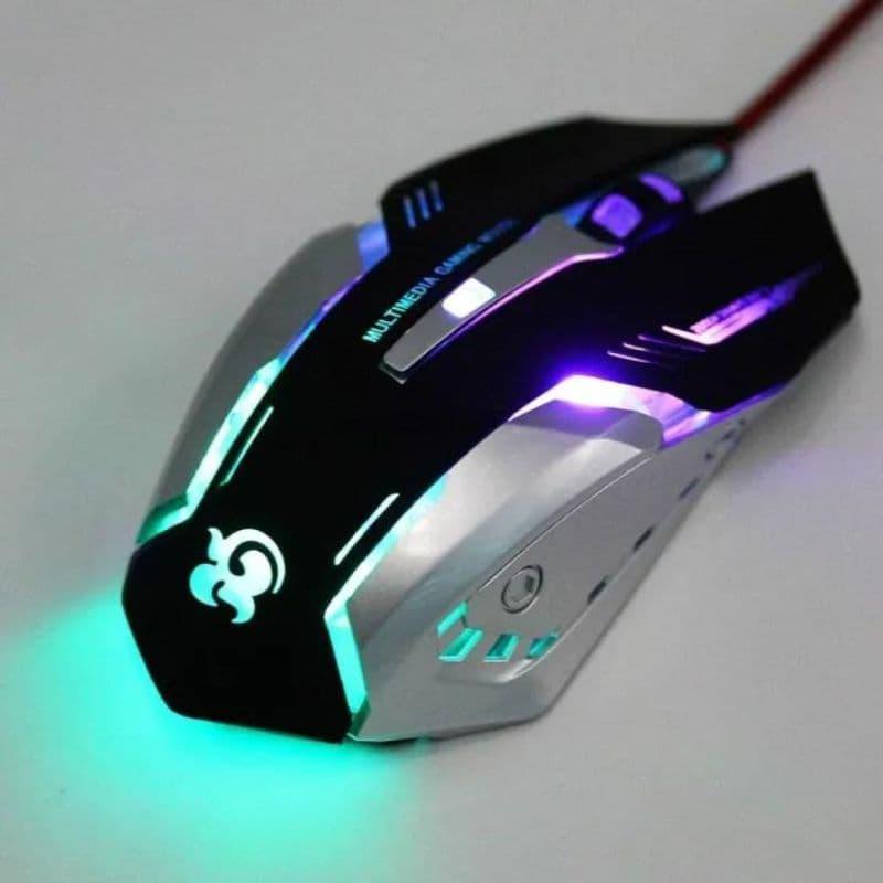 C25 Gaming Aptcal Mouse RGB LED High precision USB wired Ergonomics comfort For PC Game