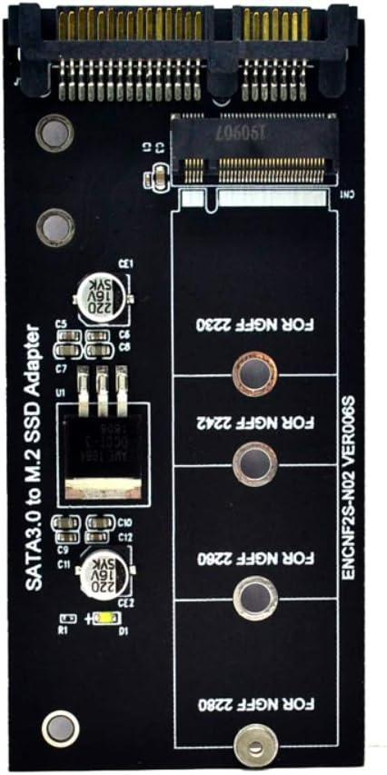 M.2Ngff mSaTa SSD to SaTa 3.0 Adepter converter card