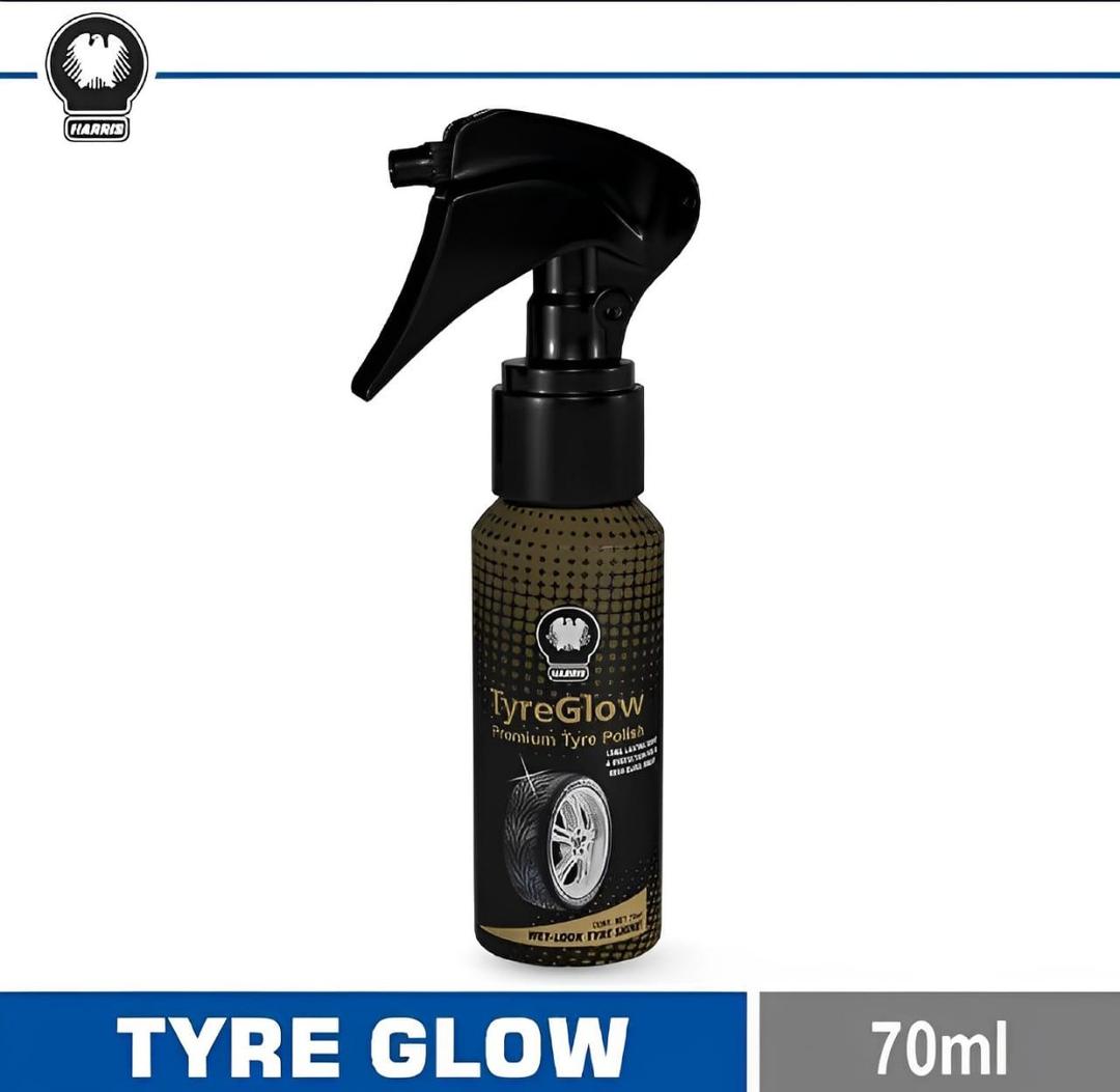 Tyre glow for tyre shine