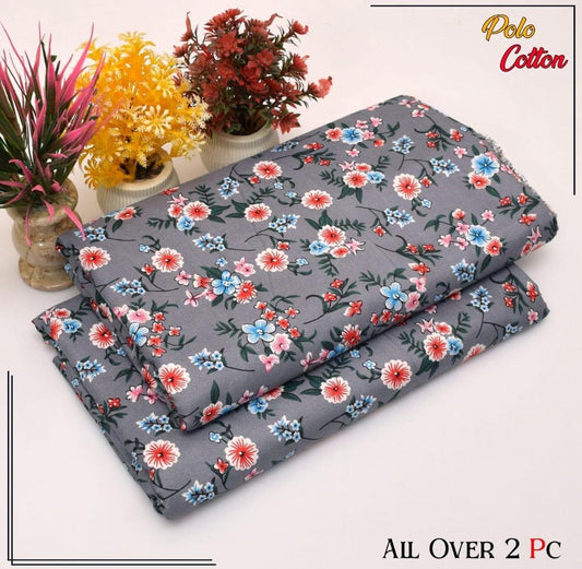 2Pac woman's unstitched printed suit