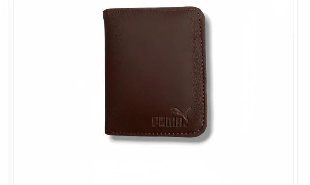 Man's multicolor synthetic leather bi fold wallet pocket farind 1pc