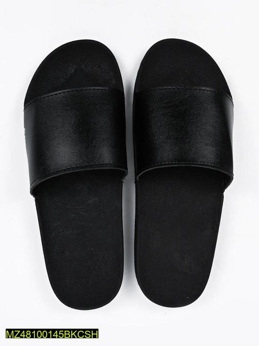 Black camel slippers for men slides for man's black