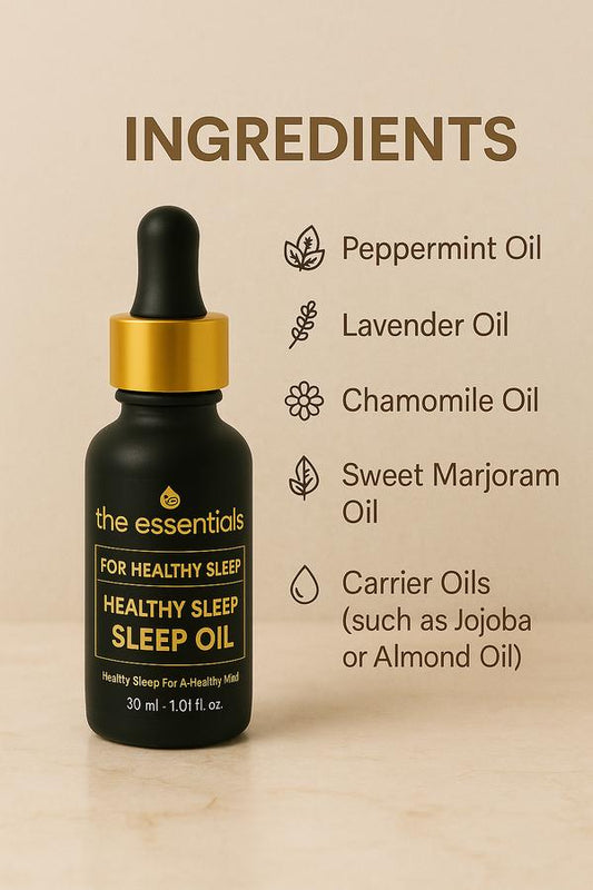 Healthy sleep oil