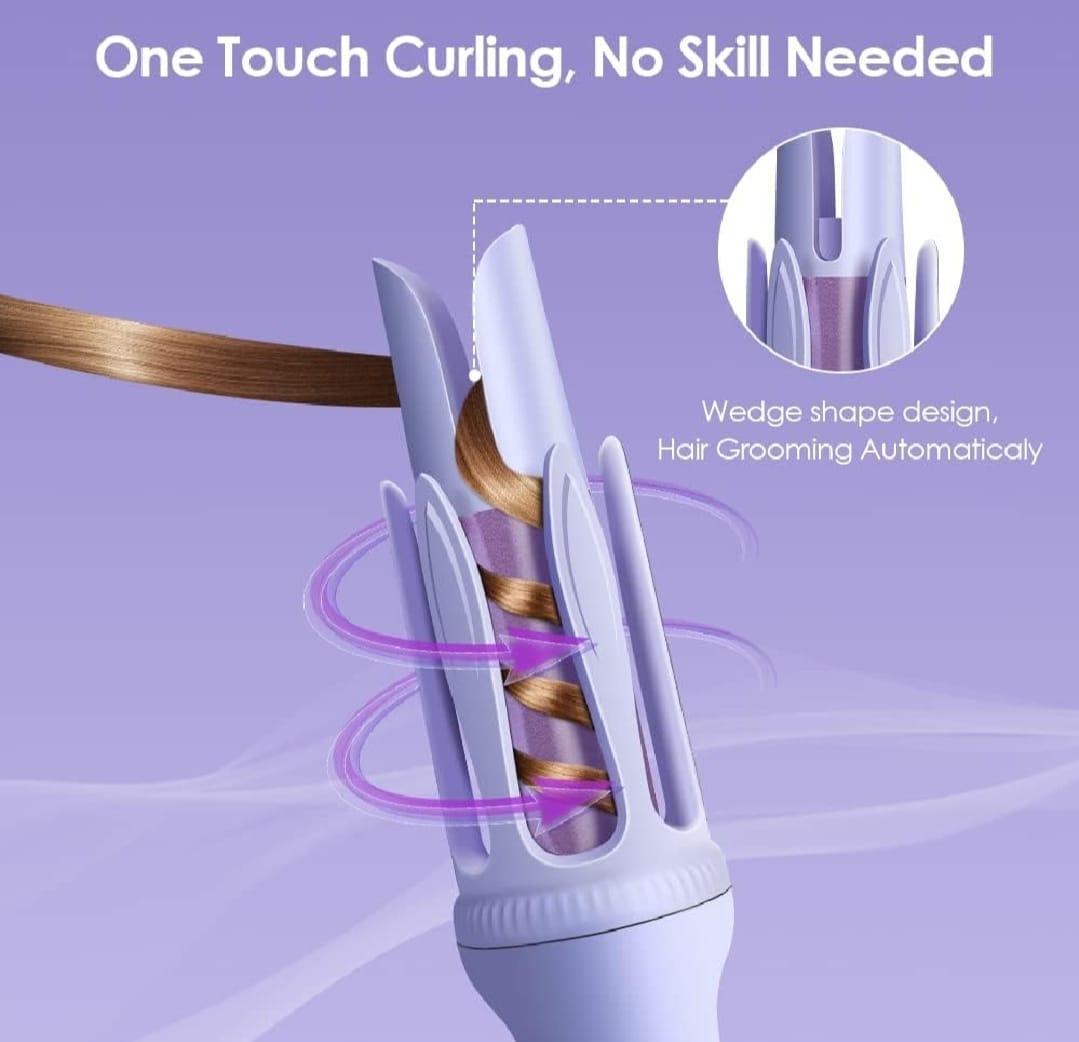 Curling iron Roal with intelligent temperature control 1pc lightwidget & ergonomics  Dasing