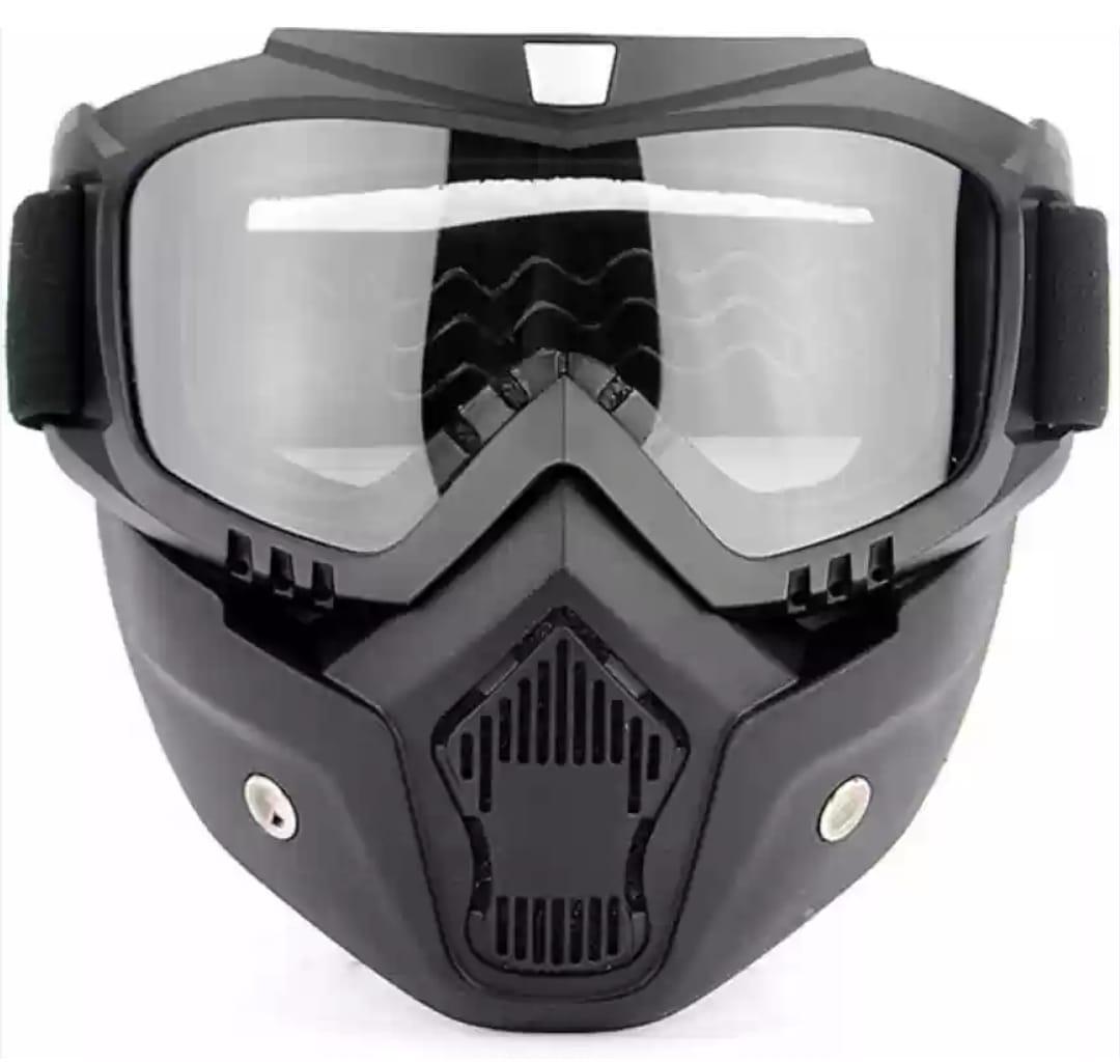 Transparent Glass Durable Black Helmet 1pc Designs for safety and comfort