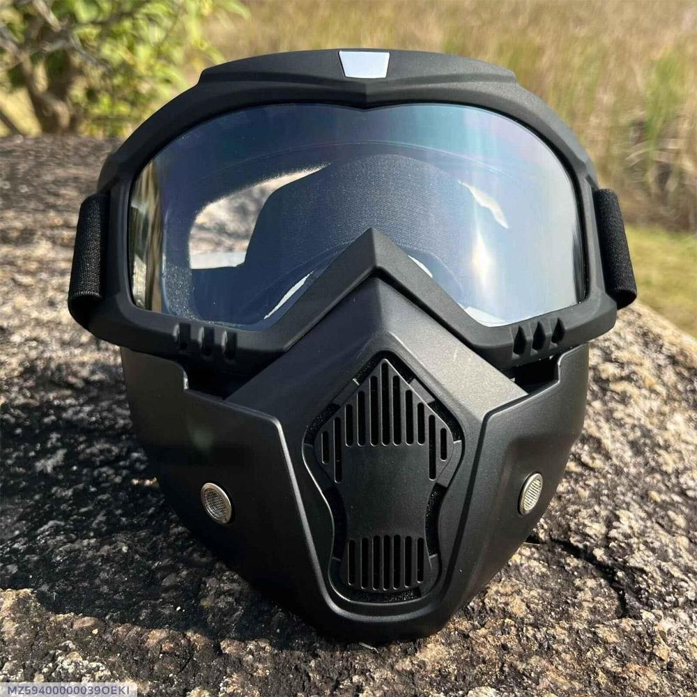 Transparent Glass Durable Black Helmet 1pc Designs for safety and comfort