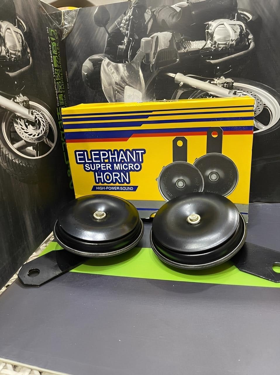 2Pac high sound elephant horn car and bike super road and durable