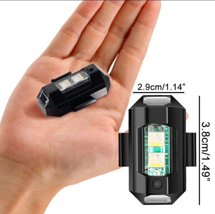 Compact 1pc LED bick safety lights High visibility and Restaurants