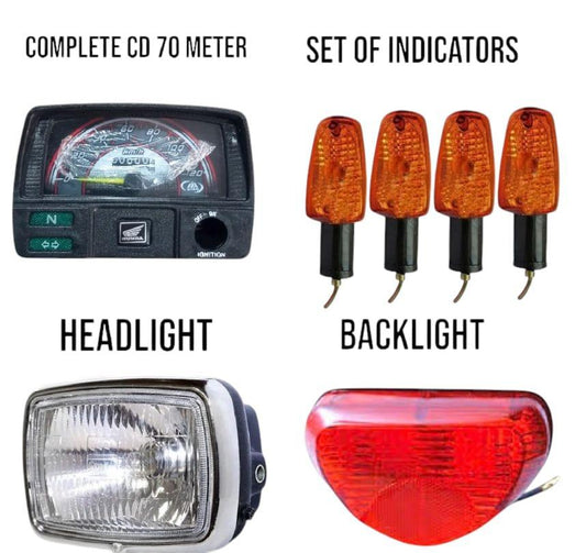7 pec High quality bick Accessories bundle of 70cc