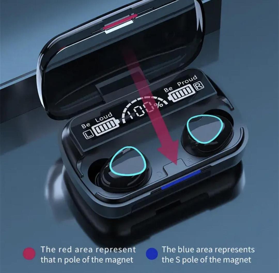 Long listing battery with fast charging earbud