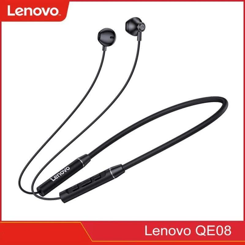 Black and white Long listing battery with fast charging Neckband