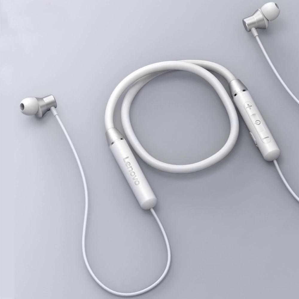 Black and white Long listing battery with fast charging Neckband