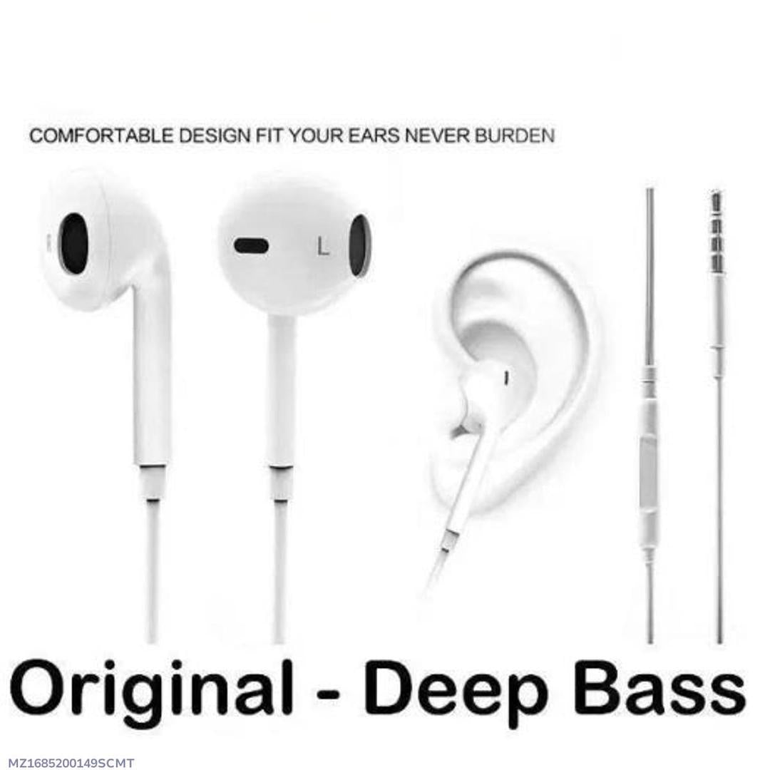 Wired Handsfree Eirpohan  high quality Deep Bass with Clare Mic