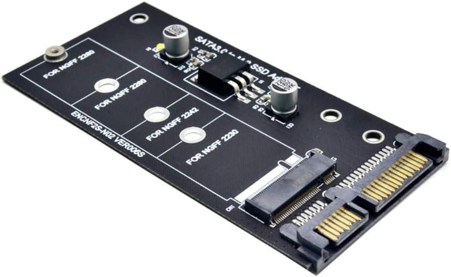 M.2Ngff mSaTa SSD to SaTa 3.0 Adepter converter card
