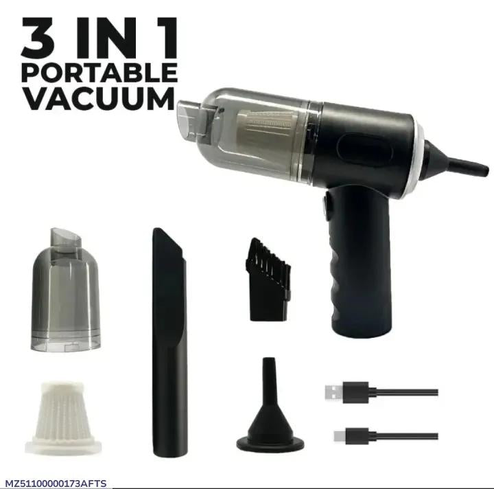 Compact 1pc portable car vacuum for Effortless cleaning