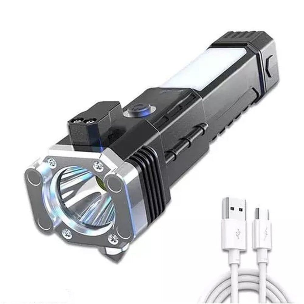 Rechargeable torch light with type c charging port Essential camping Grea